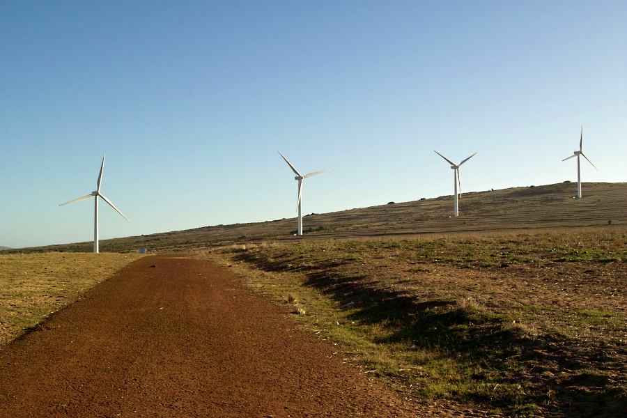 Darling South Africa wind turbines