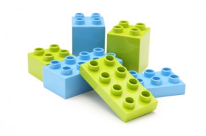 Building toy bricks