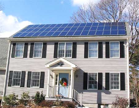 solar powered home