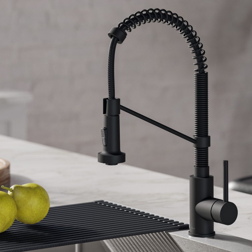 Kitchen Sink Faucet With Sprayer For Improved Functionality