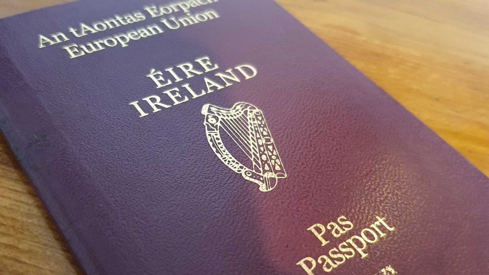 Irish passport application methods