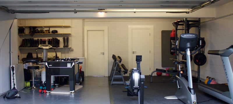 How to Convert Your Garage into a Gym