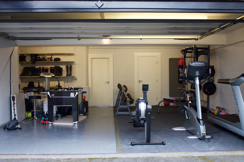 How to Convert Your Garage into a Gym