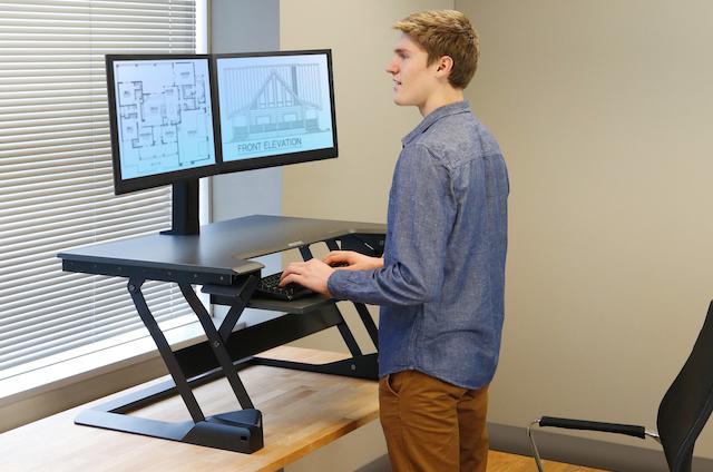 benefits of using a standing desk