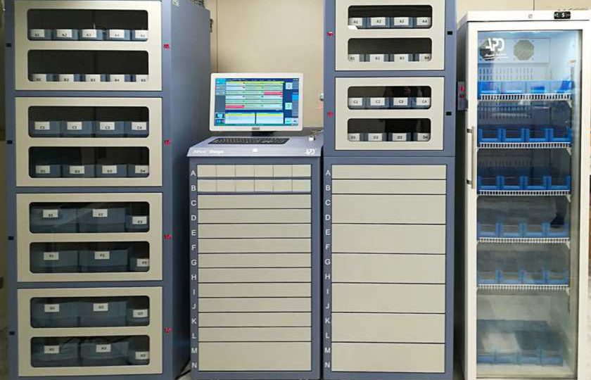 features of automatic dispensing cabinet