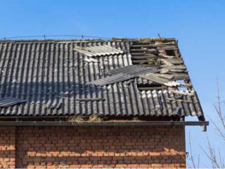 how to deal with storm damage of roof